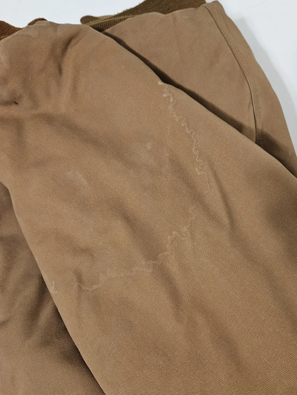Carhartt FR Hooded Jacket Mens 3XL-Tall FRJ135 BRN Brown Flame Resistant Used